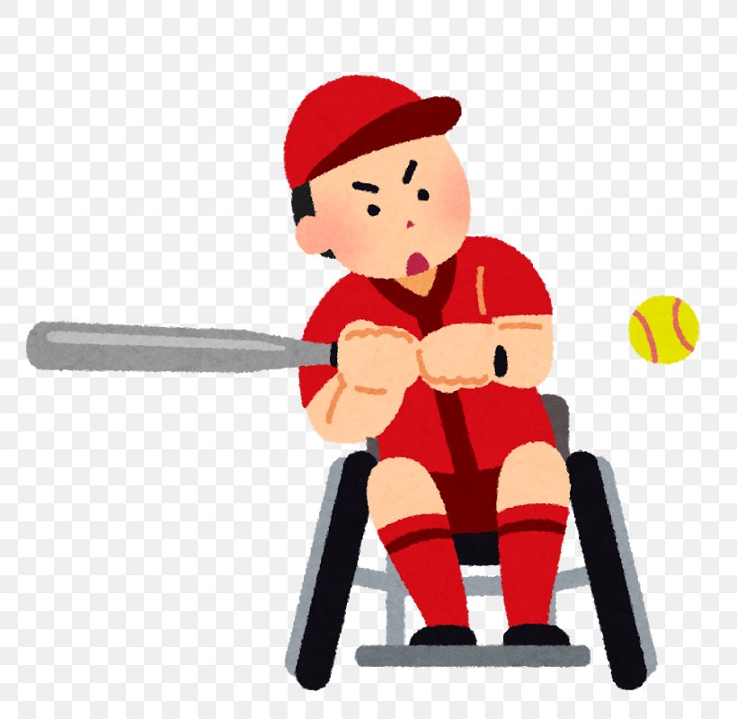 車いすソフトボール Softball Baseball Wheelchair Sport, PNG, 800x800px, Softball, Ball, Baseball, Baseball Equipment, Character Download Free