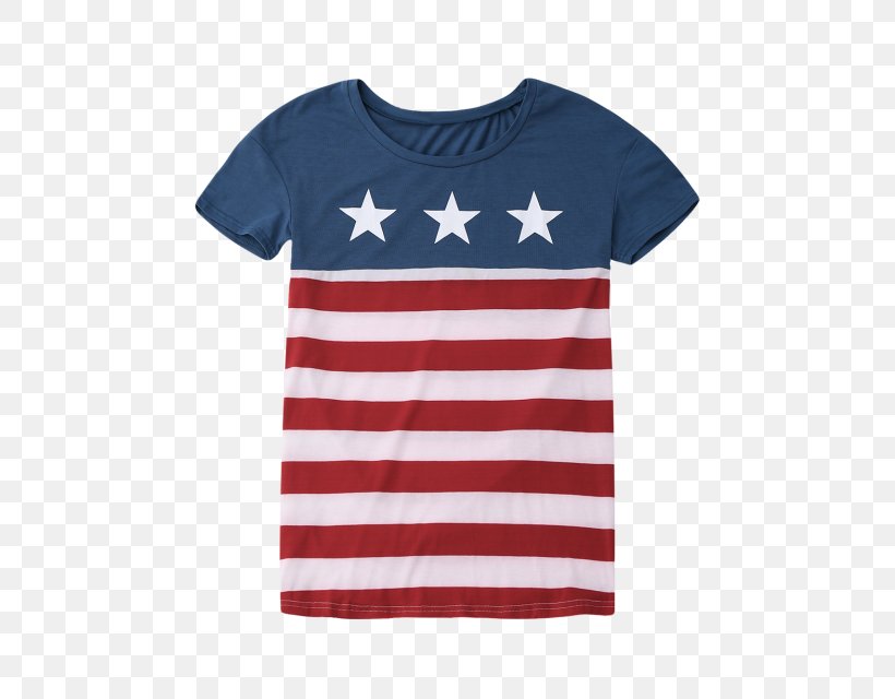 T-shirt Flag Of The United States Collar, PNG, 480x640px, Watercolor, Cartoon, Flower, Frame, Heart Download Free