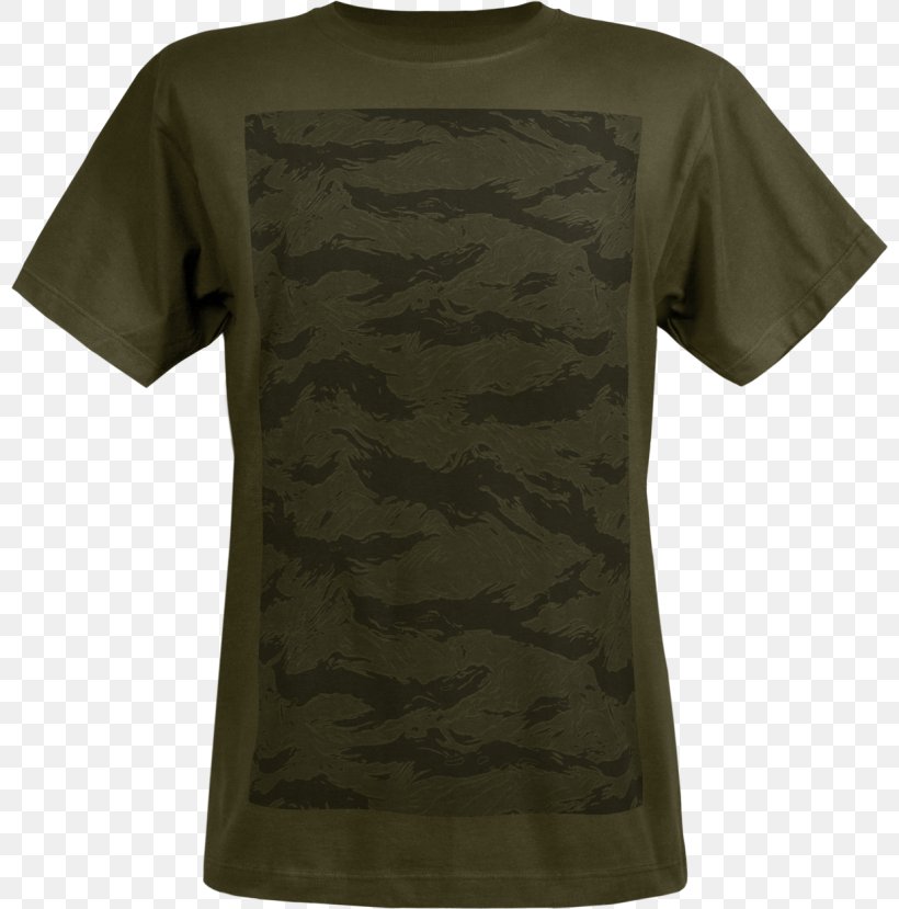 Camouflage T-shirt Clothing Tigerstripe Khaki, PNG, 800x829px, Camouflage, Active Shirt, Clothing, Coat, Iconic Download Free