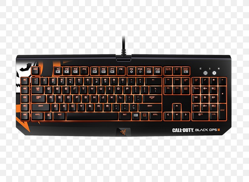 Computer Keyboard Razer BlackWidow Chroma Razer BlackWidow X Chroma Gaming Keypad Razer Blackwidow X Tournament Edition Chroma, PNG, 800x600px, Computer Keyboard, Computer Component, Electronic Component, Electronic Instrument, Electronics Download Free