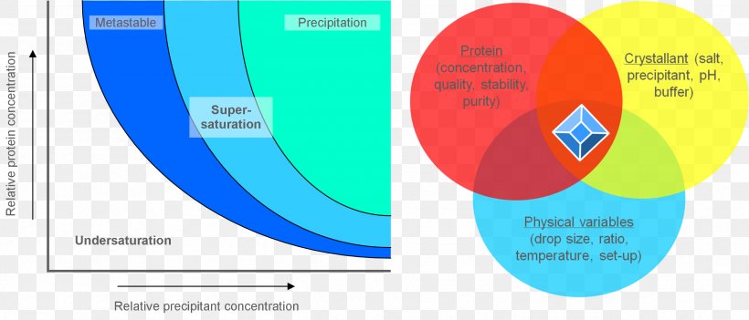 Protein Structure Protein Crystallization Supersaturation, PNG, 2496x1071px, Protein Structure, Brand, Buffer Solution, Communication, Crystal Download Free