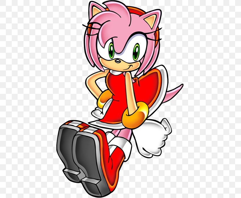 Sonic Adventure 2 Sonic Heroes Amy Rose Shadow The Hedgehog, PNG, 437x675px, Watercolor, Cartoon, Flower, Frame, Heart Download Free