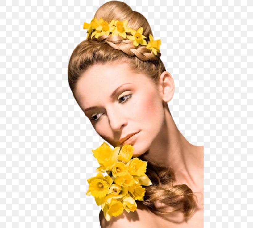Woman Floral Design Flower Clip Art, PNG, 500x738px, Woman, Blog, Bride, Brown Hair, Crown Download Free