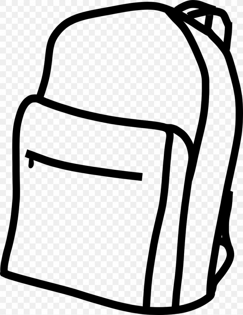 Backpack Blog Clip Art, PNG, 989x1280px, Backpack, Area, Bag, Black, Black And White Download Free