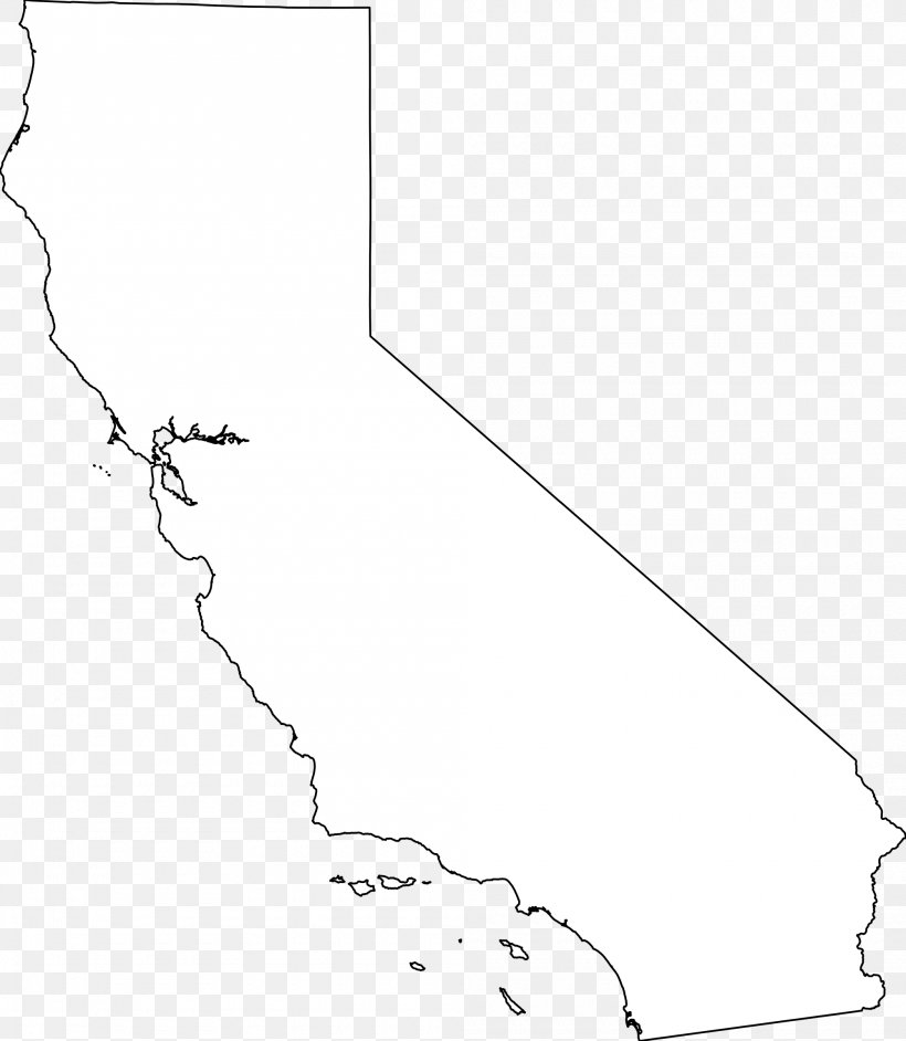 California Republic Blank Map Clip Art Png 2000x2299px