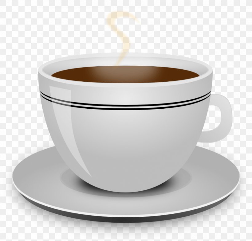 Coffee Cup Cafe Clip Art, PNG, 850x814px, Coffee, Cafe, Cafe Au Lait, Caffeine, Cappuccino Download Free