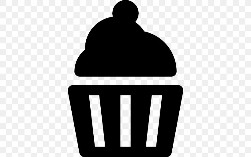 Cupcake Symbol Clip Art, PNG, 512x512px, Cupcake, Black And White, Brand, Cake, Candle Download Free