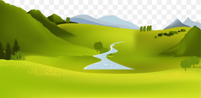 Mountain River Landscape, PNG, 1622x795px, River, Energy, Grass, Grassland, Green Download Free
