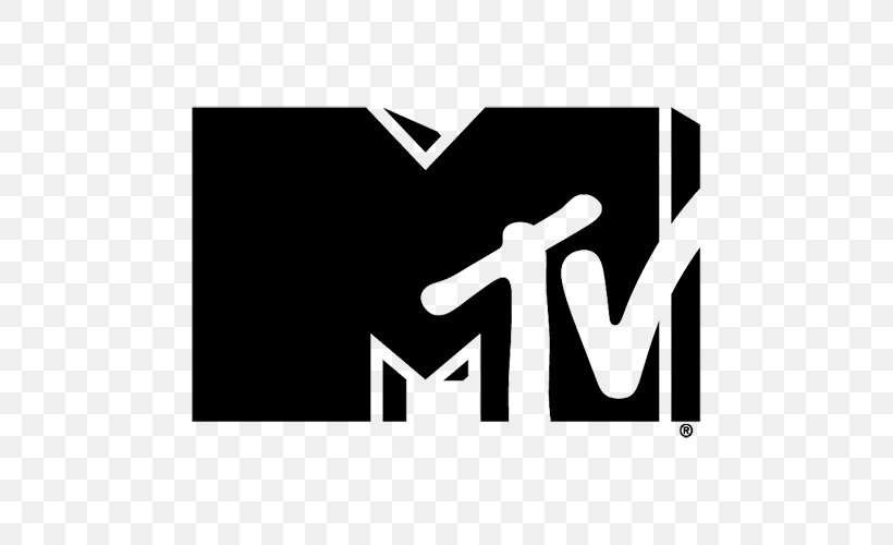 MTV2 Canada Television Channel Logo TV, PNG, 500x500px, Mtv, Area, Black, Black And White, Brand Download Free
