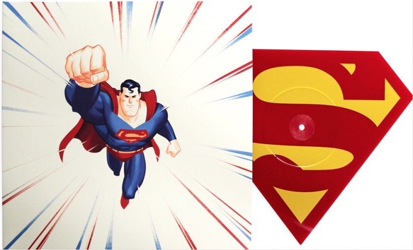 Superman: The Animated Series San Diego Comic-Con Phonograph Record Soundtrack, PNG, 1980x1202px, Superman, Art, Batman The Animated Series, Fictional Character, Lp Record Download Free