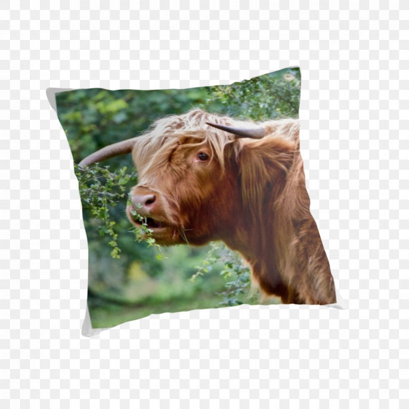 Cattle Cushion Pillow Wildlife Snout, PNG, 875x875px, Cattle, Cattle Like Mammal, Cushion, Horn, Pillow Download Free
