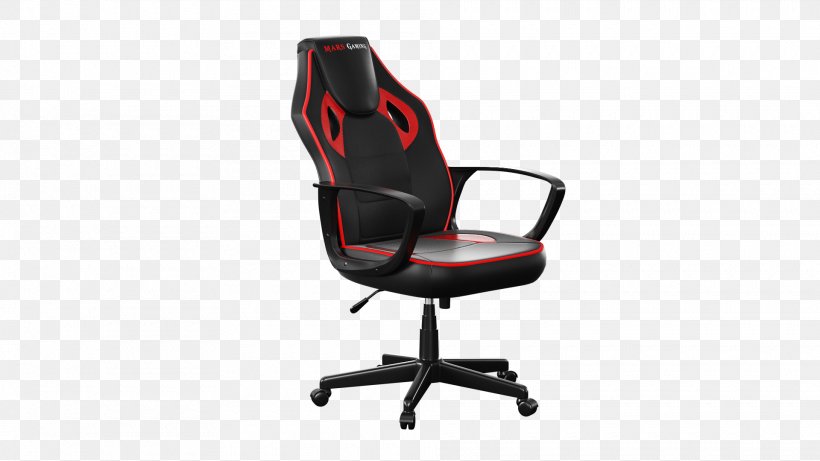Gaming Chair Tacens Metal PVC Black Seat Posture Video Games, PNG, 1920x1080px, Chair, Armrest, Black, Comfort, Furniture Download Free