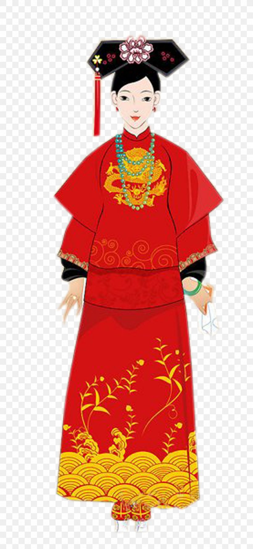 Qing Dynasty Ming Dynasty Clothing Kimono, PNG, 1100x2383px, Qing Dynasty, Clothing, Costume, Costume Design, Dress Download Free
