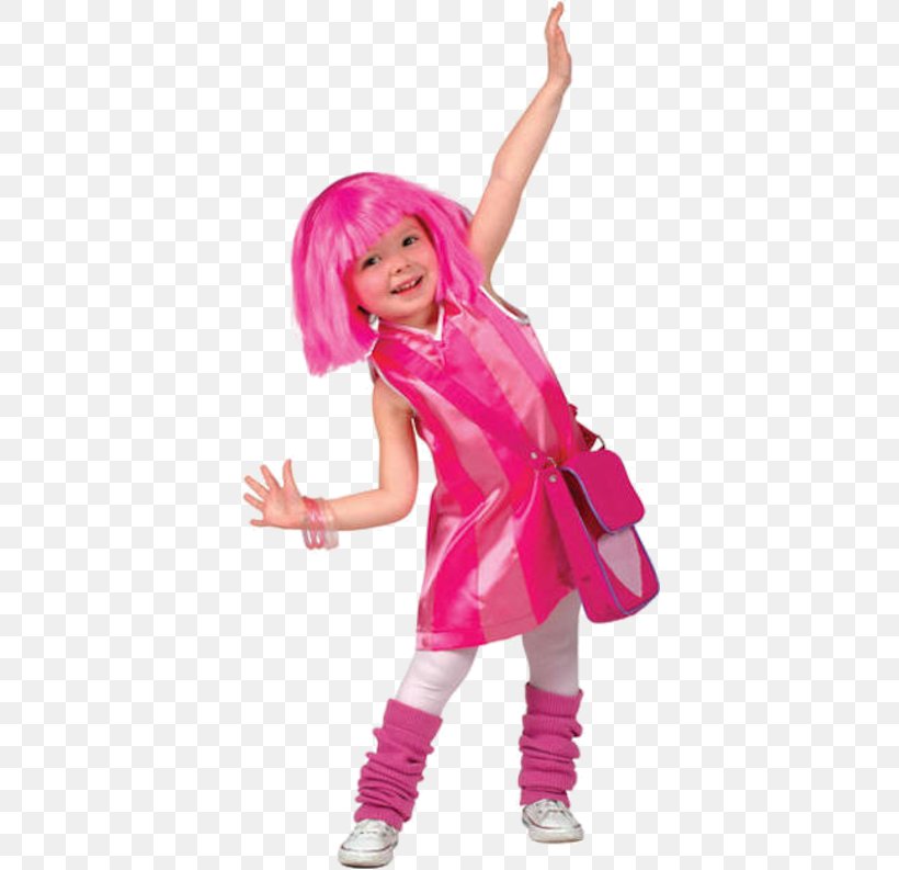 Stephanie Costume Sportacus Pink Child, PNG, 500x793px, Stephanie, Child, Clothing, Clothing Accessories, Costume Download Free