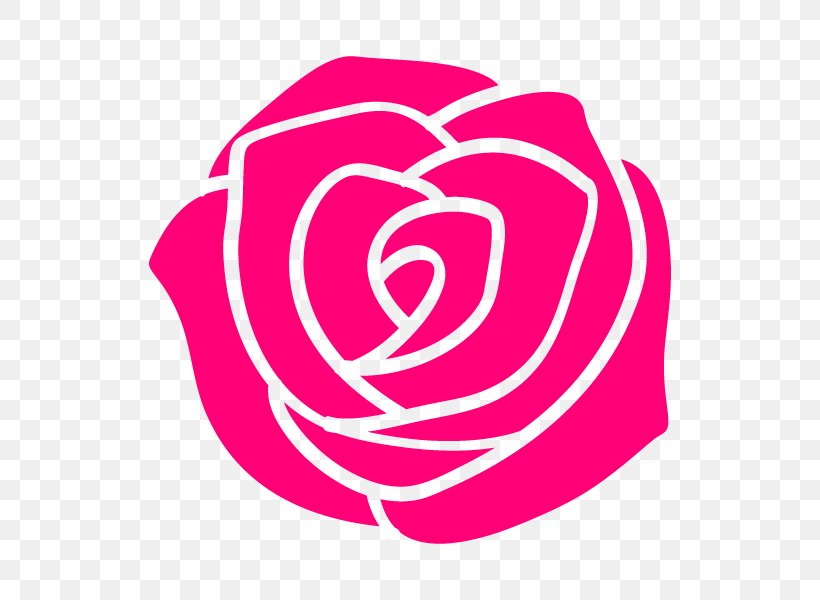 Garden Roses Clip Art Line, PNG, 600x600px, Garden Roses, Flower, Flowering Plant, Garden, Magenta Download Free