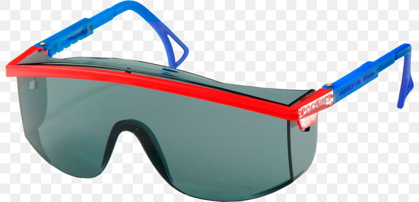 Goggles Personal Protective Equipment Glasses Visual Perception Optics, PNG, 800x396px, Goggles, Aqua, Artikel, Azure, Blue Download Free