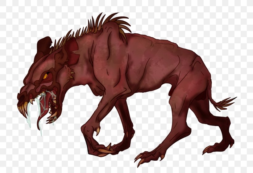 Mane Hyena Carnivora Art, PNG, 1024x700px, Mane, Art, Carnivora, Carnivoran, Demon Download Free