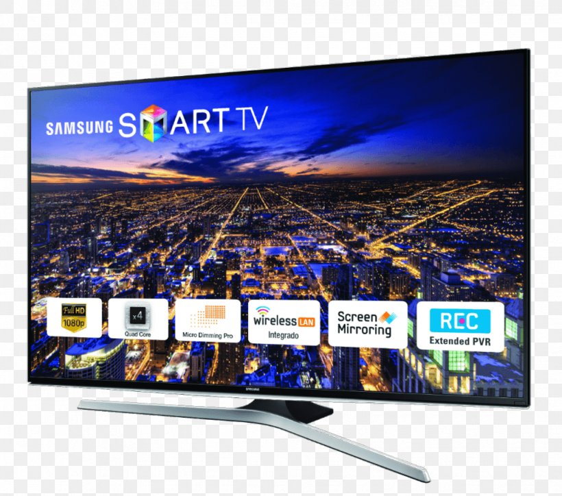 Smart TV LED-backlit LCD Samsung High-definition Television, PNG, 1019x900px, 4k Resolution, Smart Tv, Advertising, Computer Monitor, Display Advertising Download Free