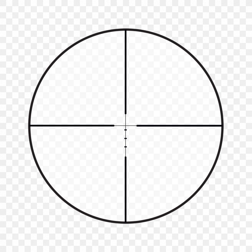 Telescopic Sight Reticle Eye Relief Magnification Objective, PNG, 1200x1200px, Telescopic Sight, Area, Ballistics, Black And White, Eye Relief Download Free