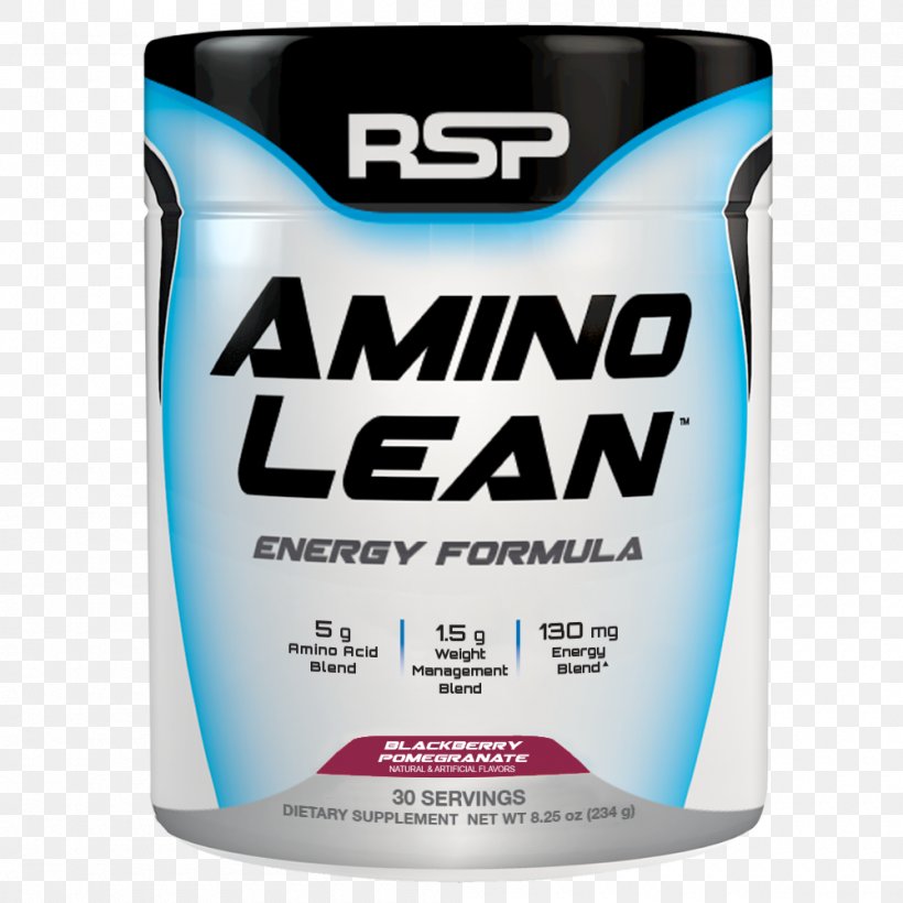 RSP Nutrition Amino Lean Energy Formula Amino Acid RSP Nutrition ReGen BCAA Weight Loss Fat, PNG, 1000x1000px, Amino Acid, Branchedchain Amino Acid, Brand, Fat, Hardware Download Free