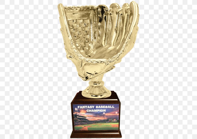 Trophy Baseball Glove Fantasy Baseball Award, PNG, 580x580px, Trophy, Award, Ball, Baseball, Baseball Equipment Download Free