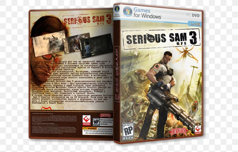 Serious Sam 3: BFE Serious Sam HD: The First Encounter Serious Sam 2 Serious Sam: The First Encounter Video Games, PNG, 700x525px, Serious Sam 3 Bfe, Action Game, Cooperative Gameplay, Croteam, Devolver Digital Download Free