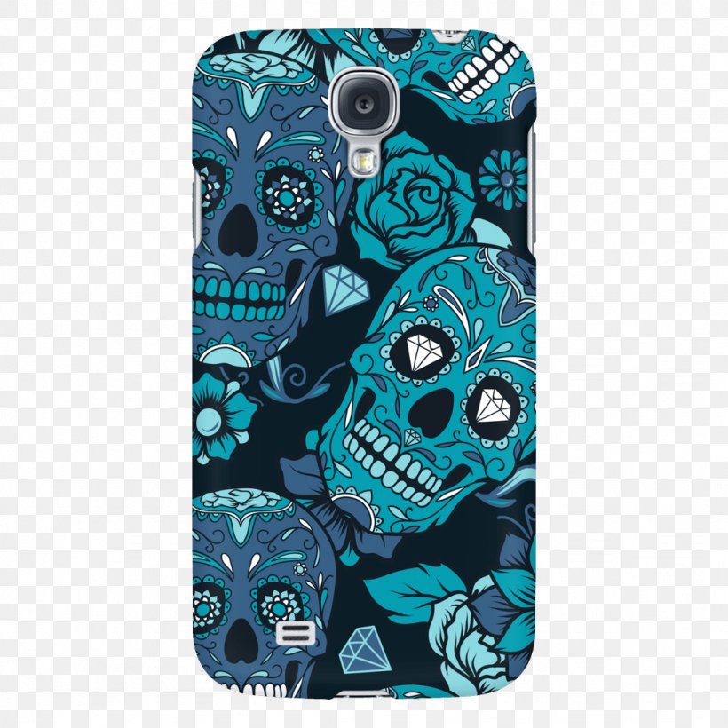 Calavera Day Of The Dead Skull Blue, PNG, 1024x1024px, Calavera, Aqua, Blue, Color, Day Of The Dead Download Free