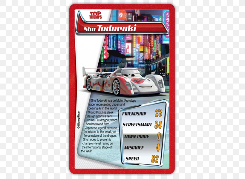 Car Top Trumps Motor Vehicle Display Advertising Winning Moves, PNG, 600x600px, Car, Advertising, Brand, Cars, Cars 2 Download Free