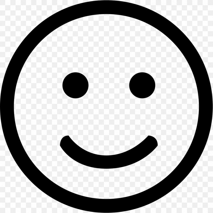Emoticon Smiley Wink Clip Art, PNG, 981x982px, Emoticon, Area, Black And White, Emoji, Emotion Download Free