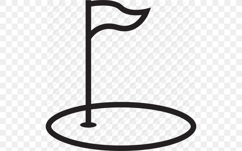 Golf Clubs Putter Clip Art, PNG, 510x512px, Golf, Area, Ball, Black And White, Golf Balls Download Free