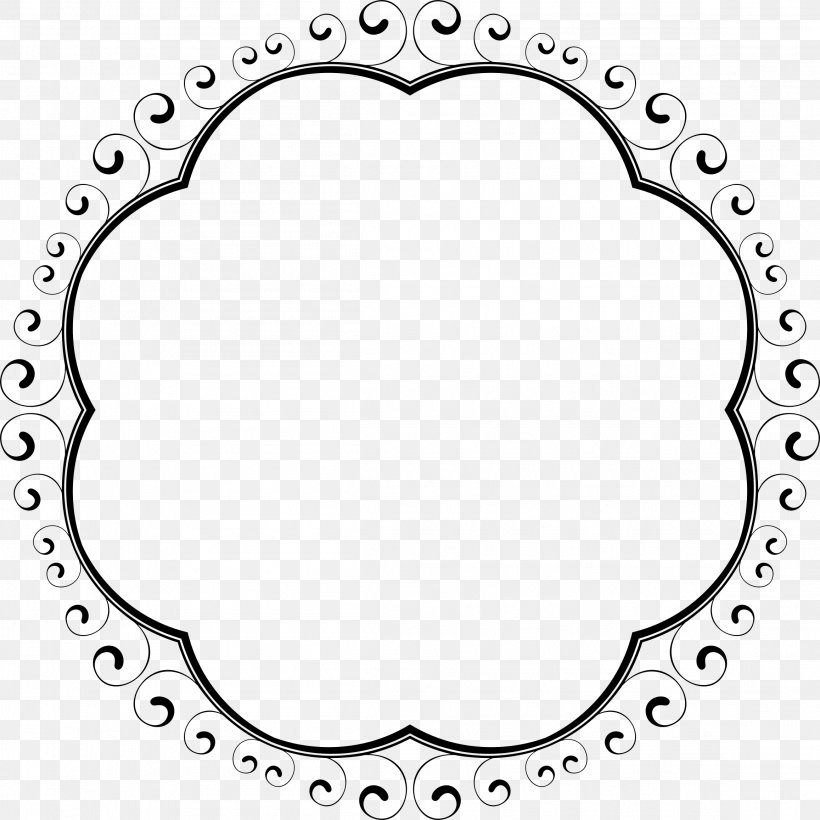 Picture Frames Clip Art, PNG, 2314x2314px, Picture Frames, Area, Art, Black, Black And White Download Free