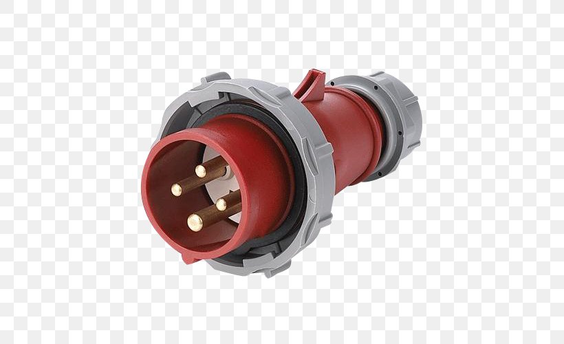 Electrical Connector AC Power Plugs And Sockets Industrial And Multiphase Power Plugs And Sockets Network Socket Three-phase Electric Power, PNG, 500x500px, Electrical Connector, Ac Adapter, Ac Power Plugs And Sockets, Adapter, Alternating Current Download Free