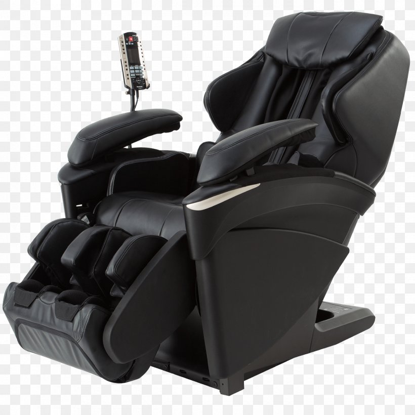 Massage Chair Panasonic Shiatsu, PNG, 1400x1400px, Massage Chair, Black, Car Seat Cover, Chair, Comfort Download Free