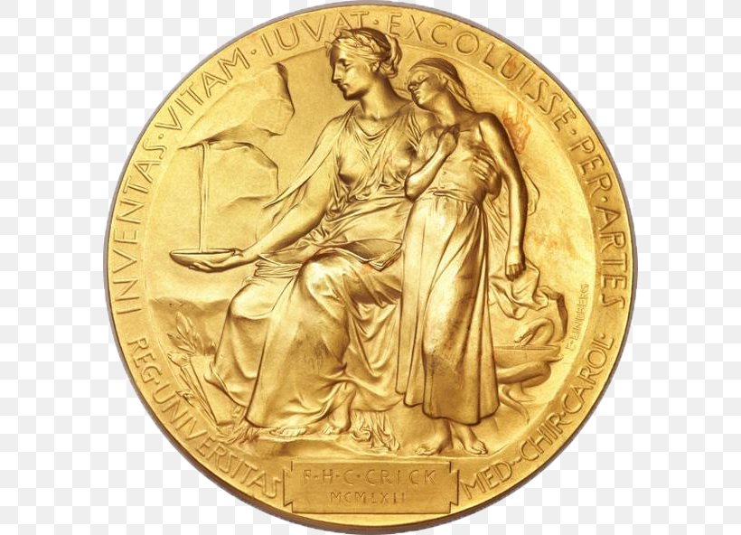 Nobel Prize In Physiology Or Medicine DNA Medal, PNG, 592x592px, Nobel Prize, Alfred Nobel, Ancient History, Award, Bronze Download Free
