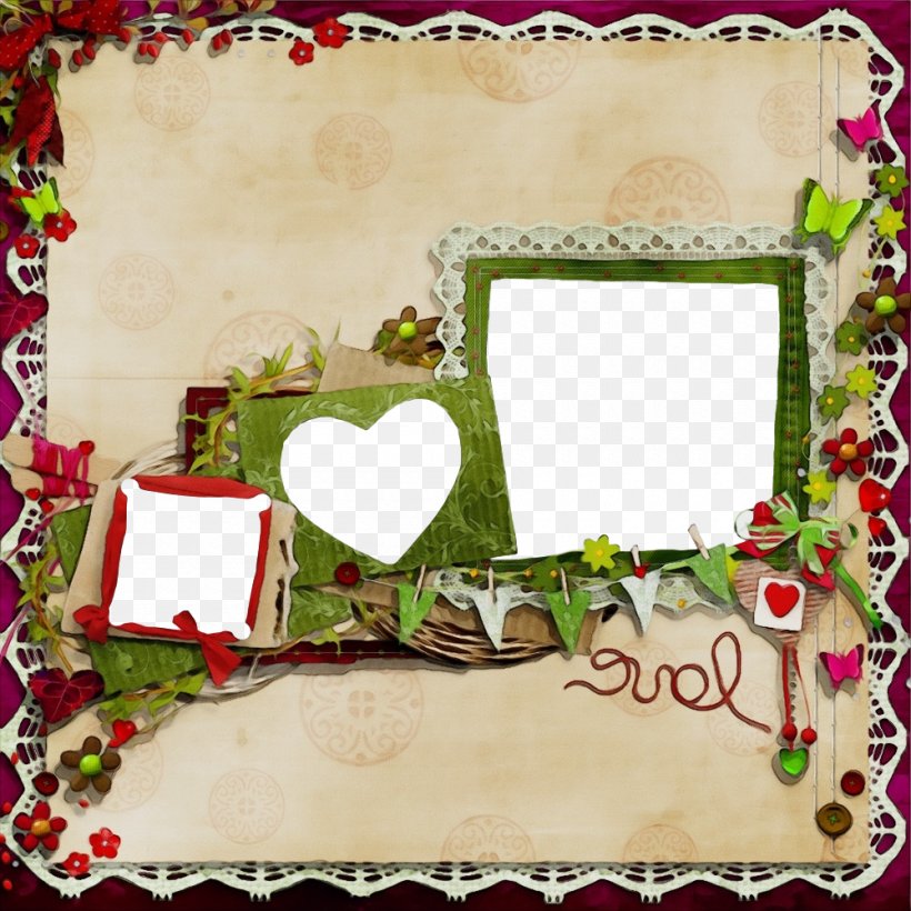 Picture Frame, PNG, 1000x1000px, Watercolor, Heart, Love, Paint, Picture Frame Download Free