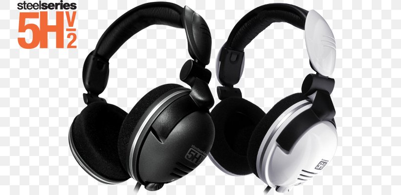 Headphones SteelSeries 5H V2 SteelSeries, PNG, 750x400px, Headphones, Audio, Audio Equipment, Ear, Ecommerce Download Free
