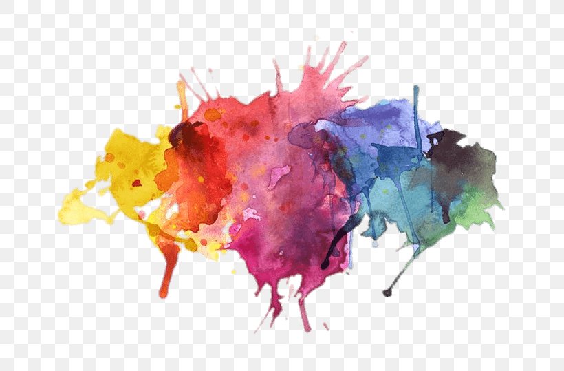 Watercolor Painting Splash, PNG, 736x539px, Watercolor Painting, Abstract Art, Art, Color, Organism Download Free