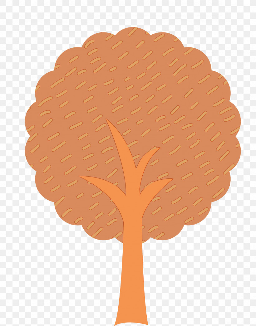 Orange, PNG, 2354x3000px, Cartoon Tree, Abstract Tree, Brown, Leaf, Oak Download Free
