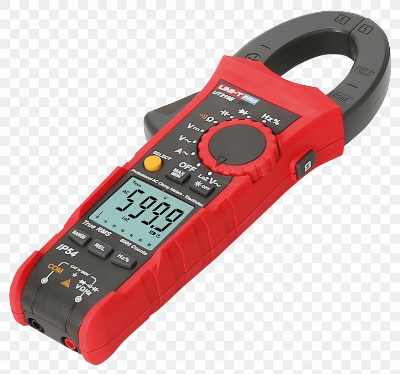 True RMS Converter Current Clamp Root Mean Square Measuring Instrument Electronics, PNG, 3000x2810px, True Rms Converter, Alternating Current, Backlight, Current Clamp, Diameter Download Free