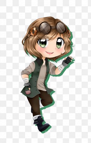 Congradulations - Brown Hair Cartoon Figurine Character PNG