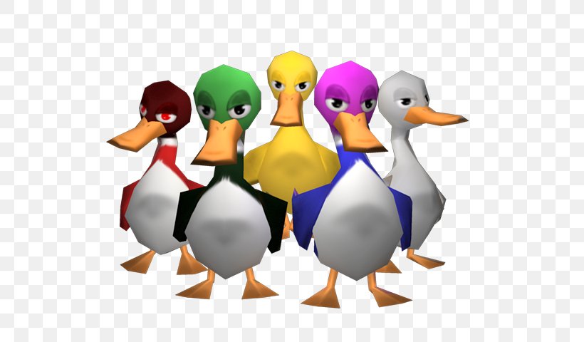 Duck Hunt Super Smash Bros. Brawl Super Smash Bros. For Nintendo 3DS And Wii U, PNG, 640x480px, 3d Computer Graphics, 3d Modeling, Duck, Beak, Bird Download Free