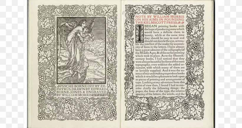 News From Nowhere Kelmscott Chaucer Kelmscott Press The Art And Craft Of Printing, PNG, 1195x635px, Kelmscott, Art, Arts And Crafts Movement, Artwork, Black And White Download Free