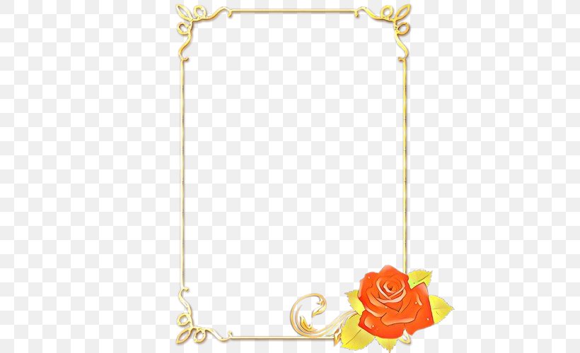 Red Rose Frame, PNG, 500x500px, Picture Frames, Borders And Frames, Cuadro, Drawing, Paper Download Free