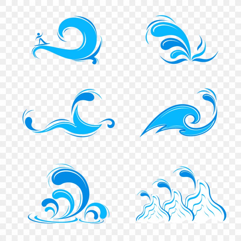 Wind Wave Dispersion Clip Art, PNG, 1000x1000px, Wave, Aqua, Blue, Body Jewelry, Capillary Wave Download Free