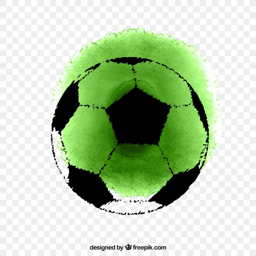 Football Euclidean Vector Watercolor Painting Download, PNG, 1667x1667px, Football, Ball, Footbag, Football Pitch, Grass Download Free