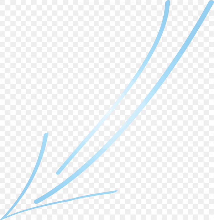 Hand Drawn Arrow, PNG, 2924x3000px, Hand Drawn Arrow, Line, Turquoise Download Free