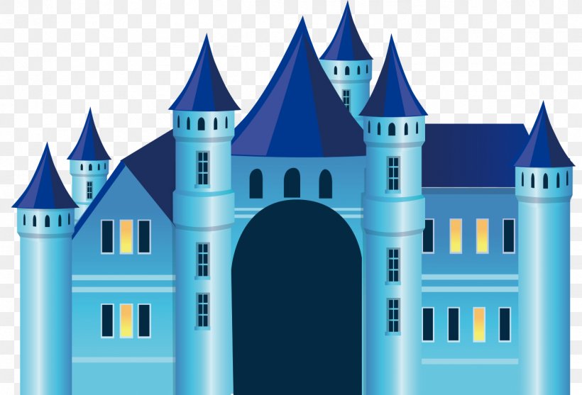 Logo Clip Art, PNG, 1417x964px, Logo, Blue, Building, Cartoon, Castle Download Free