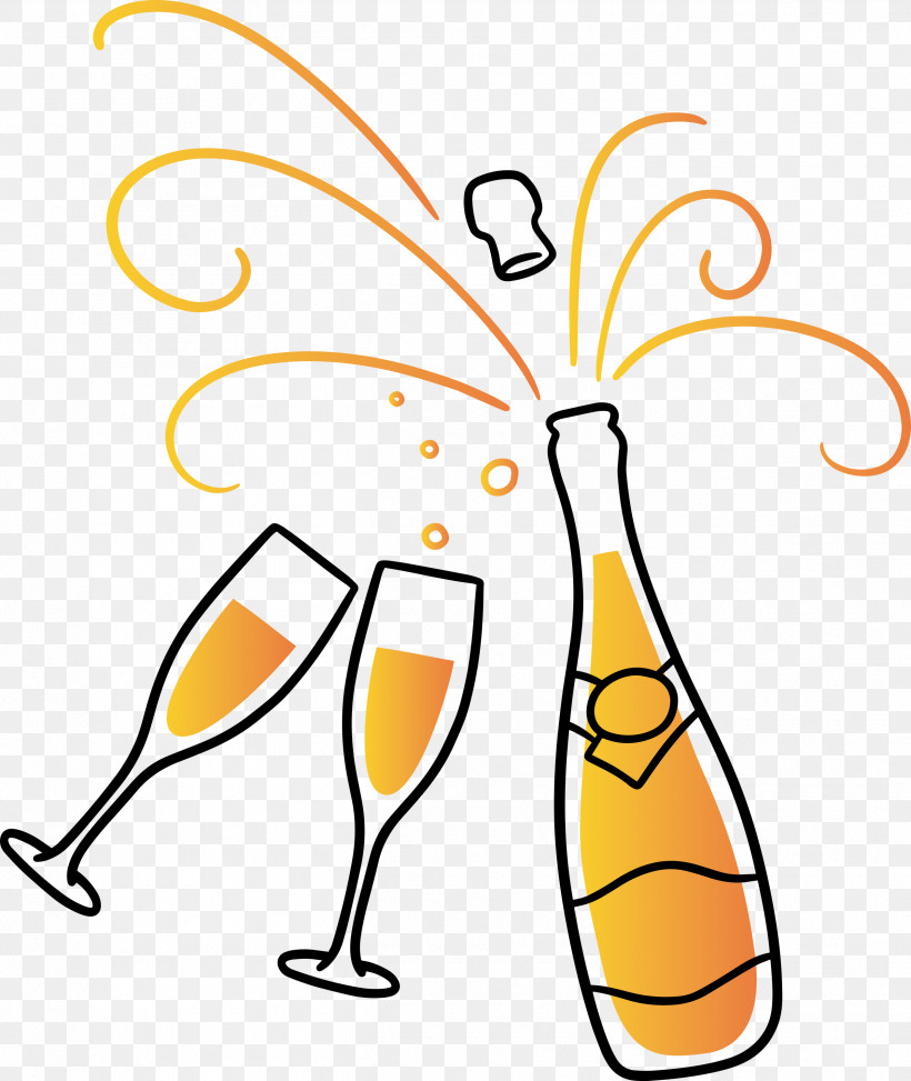 Champagne Party, PNG, 2525x2999px, Champagne, Geometry, Line, Line Art, Mathematics Download Free