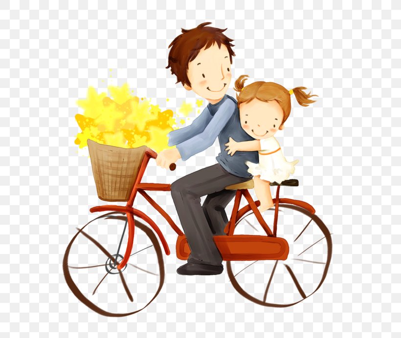 Father's Day Child Daughter Family, PNG, 658x692px, Father, Bicycle, Bicycle Accessory, Boy, Child Download Free