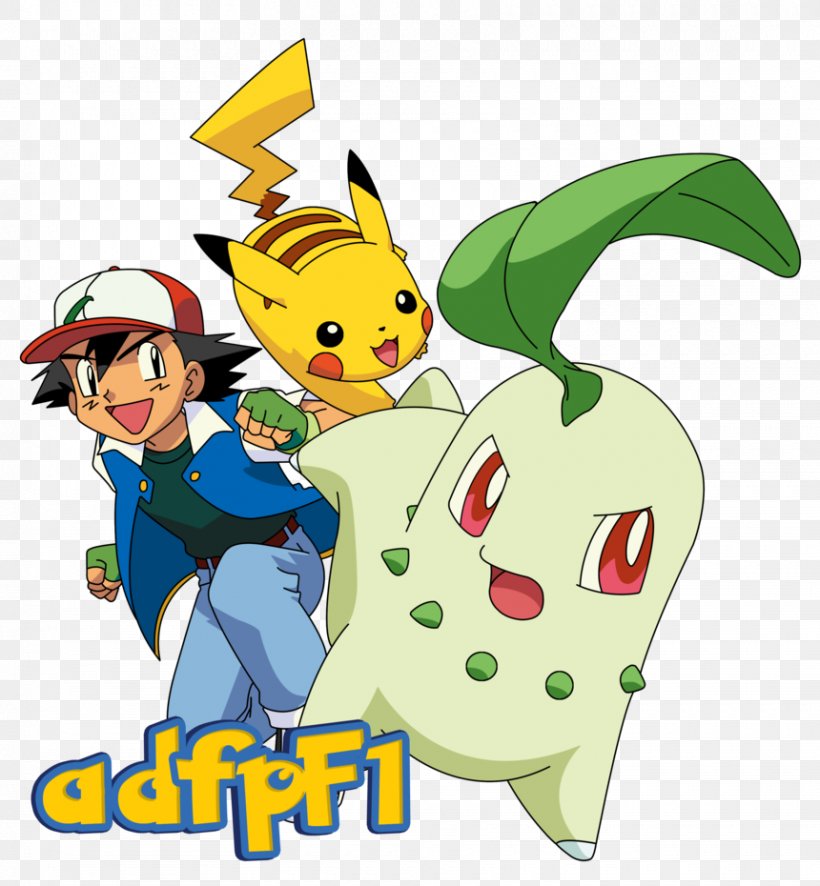 Ash Ketchum Pikachu Chikorita Totodile Bayleef, PNG, 860x930px, Ash Ketchum, Art, Artwork, Bayleef, Cartoon Download Free